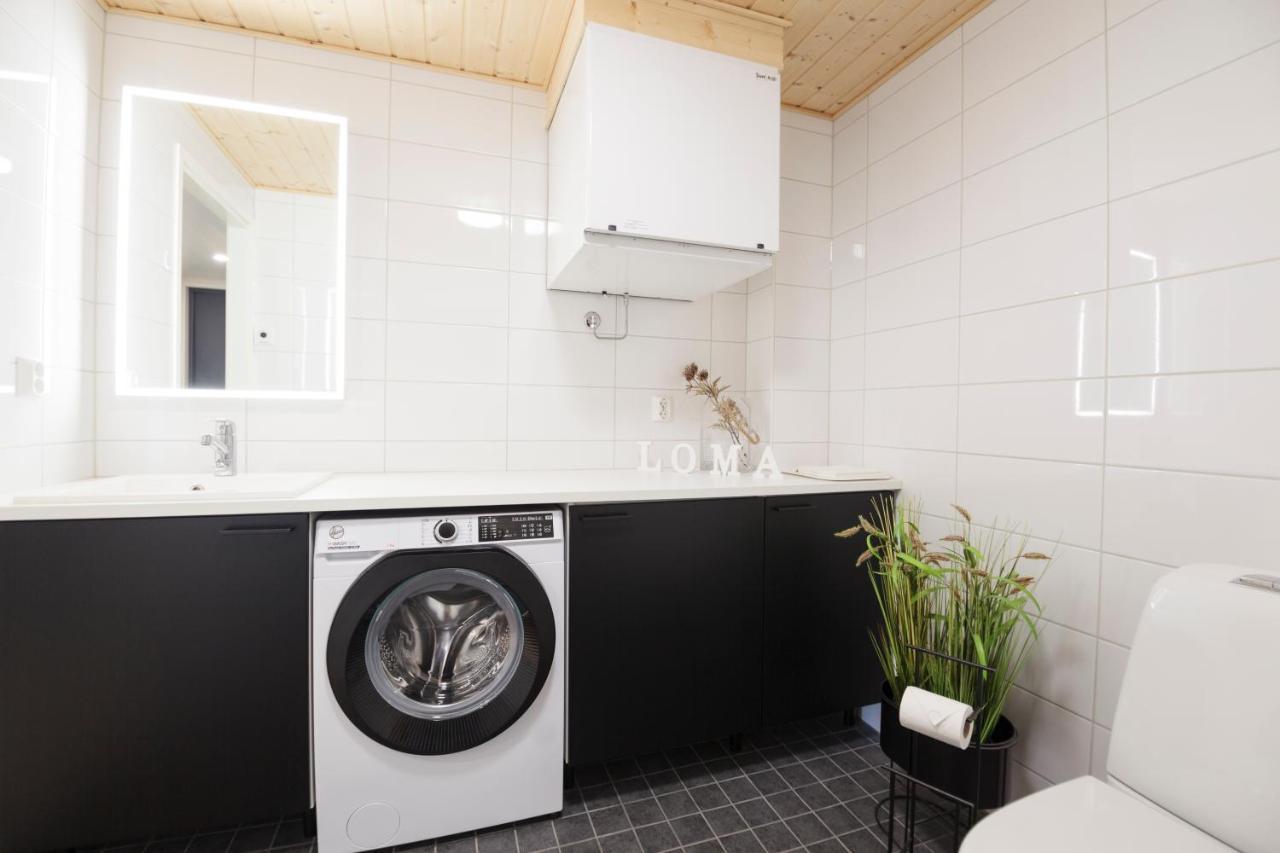 Apartment Tuomenkartano B1 Iso Huoneisto Saunalla 卡拉约基 外观 照片