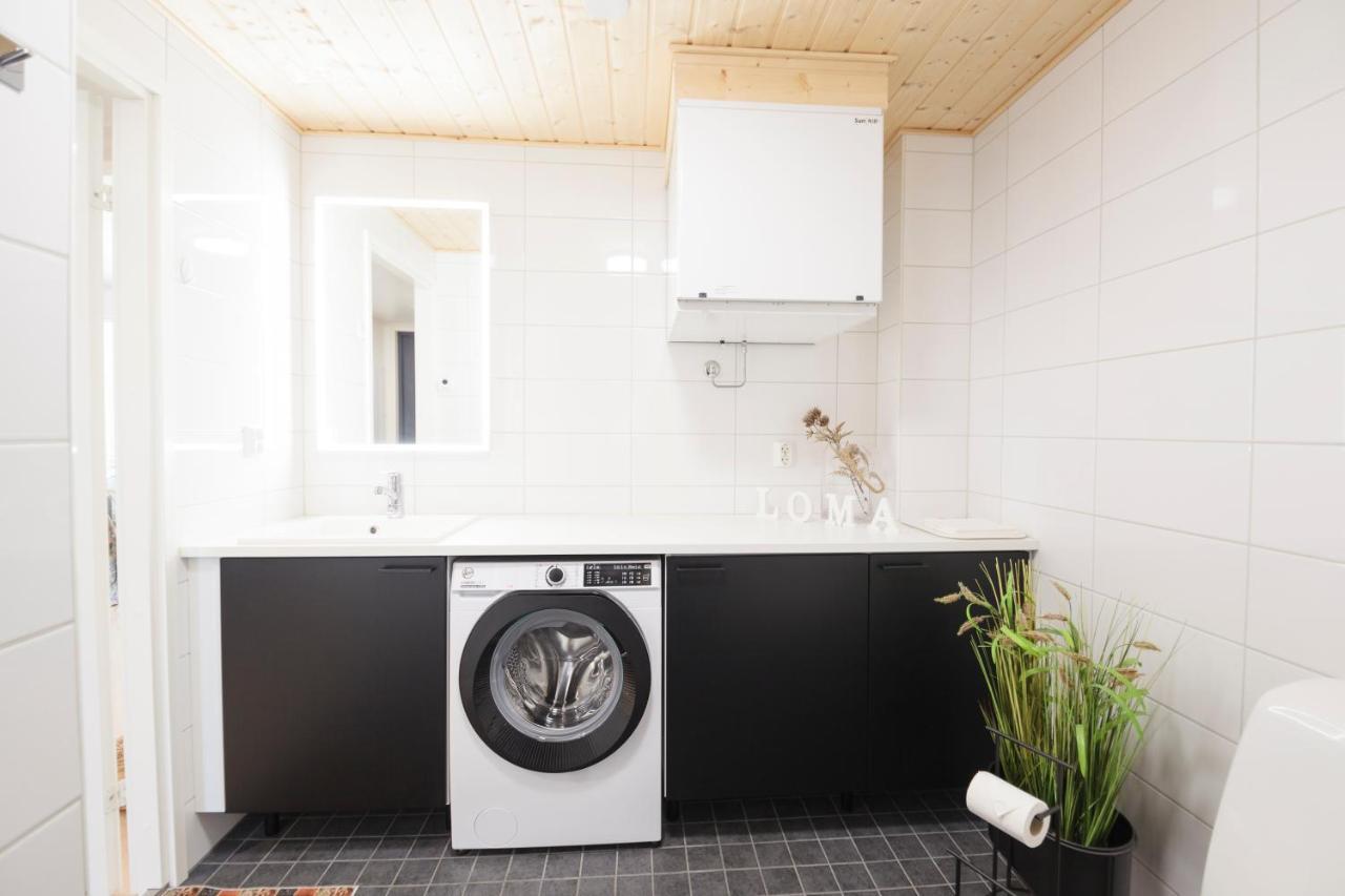 Apartment Tuomenkartano B1 Iso Huoneisto Saunalla 卡拉约基 外观 照片